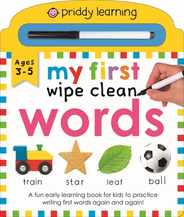My First Wipe Clean Words (Priddy Smart): A Fun Early Learning Book Subscription