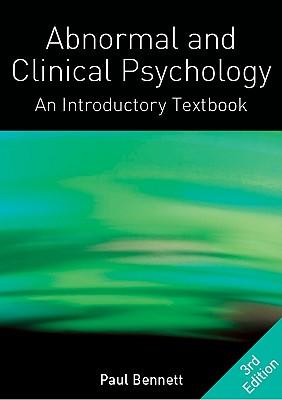 Abnormal and Clinical Psychology: An Introductory Textbook