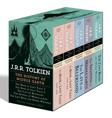 The History of Middle-Earth 5-Book Boxed Set: The Book of Lost Tales 1, the Book of Lost Tales 2, the Lays of Beleriand, the Shaping of Middle-Earth,