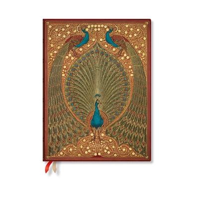 2027 Hafiz's Peacocks Ultra Vertical Hardcover 18-Month Weekly Planner, 208pg, 80gsm by Paperblanks (Sangorski & Sutcliffe) Subscription