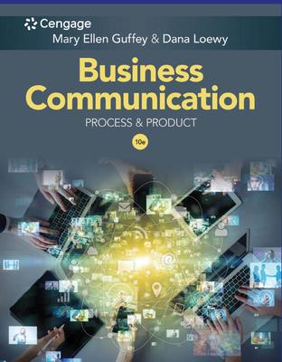 Business Communication: Process & Product