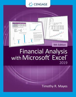 Financial Analysis with Microsoft Excel