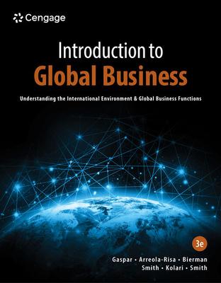 Introduction to Global Business: Understanding the International Environment & Global Business