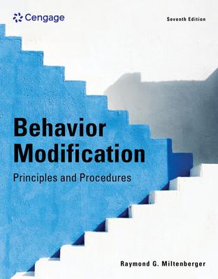 Behavior Modification: Principles and Procedures