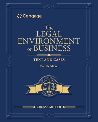 The Legal Environment of Business: Text and Cases