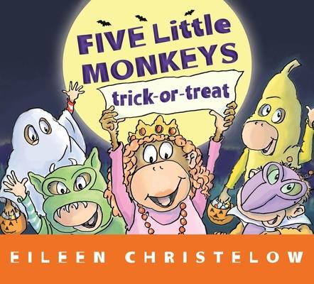 Five Little Monkeys Trick-Or-Treat Lap Board Book