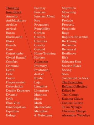Thinking from Black: A Lexicon Subscription