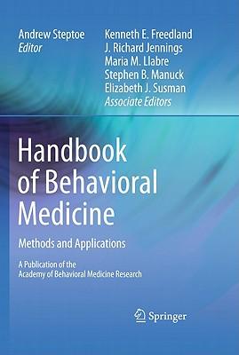 Handbook of Behavioral Medicine: Methods and Applications