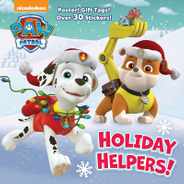 Holiday Helpers! (Paw Patrol): A Holiday Book for Kids and Toddlers with Over 30 Stickers Subscription