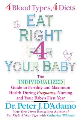 Eat Right for Your Baby: The Individulized Guide to Fertility and Maximum Heatlh During Pregnancy