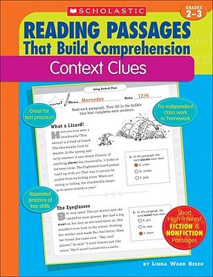 Reading Passages That Build Comprehension: Context Clues Grades 2-3