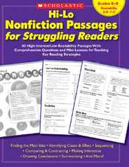 Hi-Lo Nonfiction Passages for Struggling Readers: Grades 6-8: 80 High-Interest/Low-Readability Passages with Comprehension Questions and Mini-Lessons Subscription