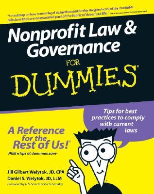 Nonprofit Law and Governance for Dummies