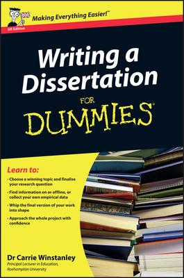 Writing a Dissertation for Dummies