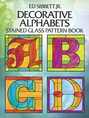 Decorative Alphabets Stained Glass Pattern Book Subscription