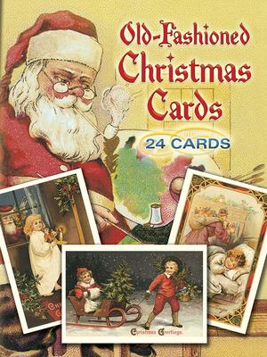 Old-Fashioned Christmas Cards: 24 Cards