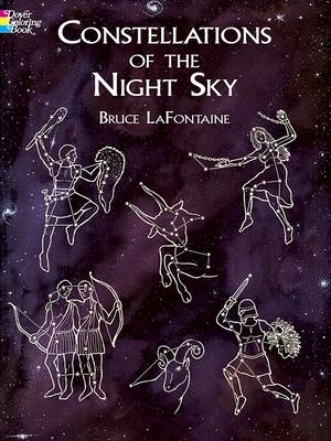 Constellations of the Night Sky Coloring Book