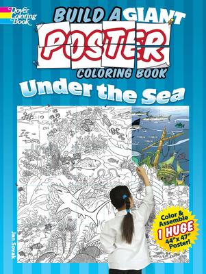 Build a Giant Poster Coloring Book -- Under the Sea