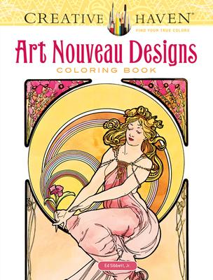 Creative Haven Art Nouveau Designs Coloring Book