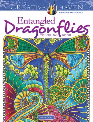 Creative Haven Entangled Dragonflies Coloring Book