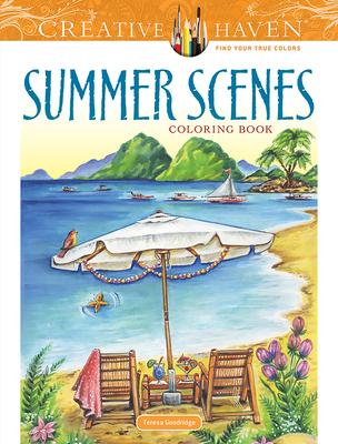 Creative Haven Summer Scenes Coloring Book