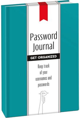 Password Journal: Caribbean Blue