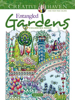 Creative Haven Entangled Gardens Coloring Book