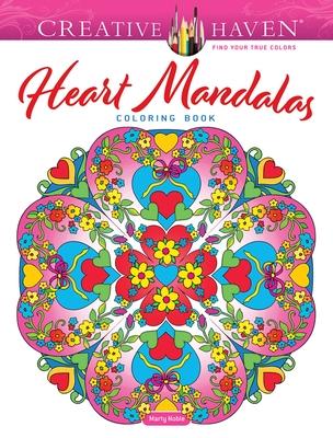 Creative Haven Heart Mandalas Coloring Book