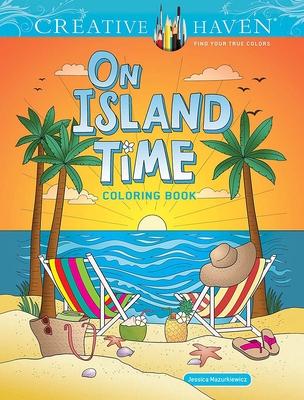 Creative Haven on Island Time Coloring Book Subscription