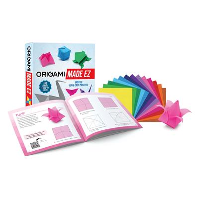 Origami Made EZ: Over 20 Fun & Easy Projects with 156 Sheets of Origami Paper + How-To Videos Subscription
