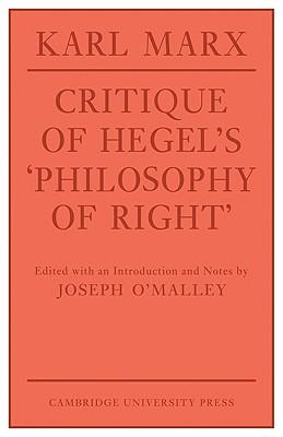 Critique of Hegel's 'Philosophy of Right'