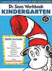 Dr. Seuss Workbook: Kindergarten: 300+ Fun Activities with Stickers and More! (Math, Phonics, Reading, Spelling, Vocabulary, Science, Problem Solving, Subscription