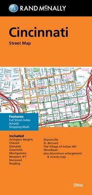 Rand McNally Folded Map: Cincinnati Street Map