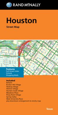 Rand McNally Folded Map: Houston Street Map