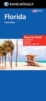 Rand McNally Easy to Fold: Florida State Laminated Map