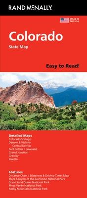 Rand McNally Easy to Read: Colorado State Map