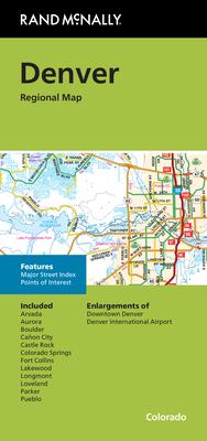 Rand McNally Folded Map: Denver Regional Map