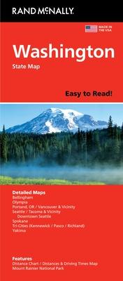 Rand McNally Easy to Read: Washington State Map