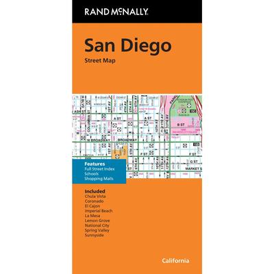 Rand McNally San Diego CA Street Map Subscription