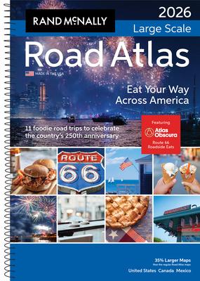 2026 Rand McNally Large Scale Road Atlas Subscription