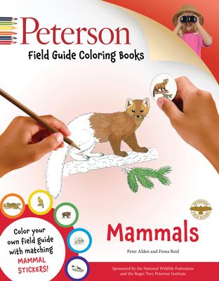 Peterson Field Guide Coloring Books: Mammals [With Sticker(s)]