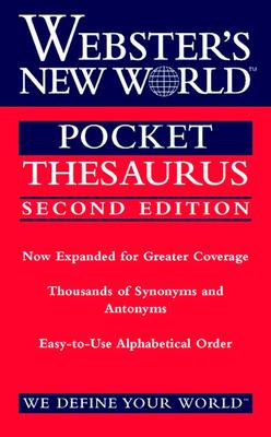 Webster's New World Pocket Thesaurus, Second Edition