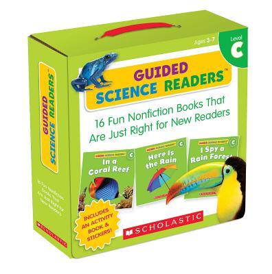 Guided Science Readers: Level C (Parent Pack): 16 Fun Nonfiction Books That Are Just Right for New Readers [With Sticker(s) and Activity Book]