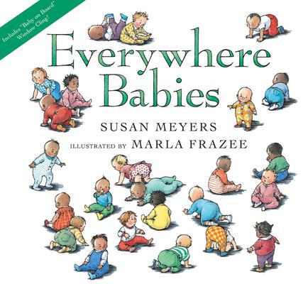 Everywhere Babies Lap Board Book [With Window Cling]