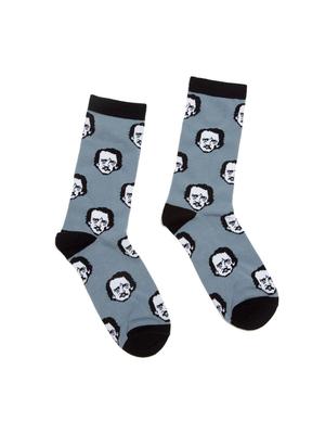 Edgar Allan Poe-Ka Dot Socks - Small