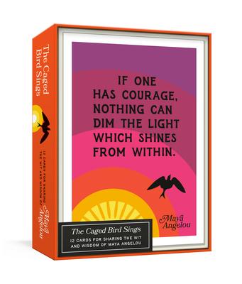 The Caged Bird Sings Note Cards: 12 Cards for Sharing the Wit and Wisdom of Maya Angelou Subscription