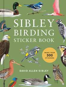 Sibley Birding Sticker Book: With More Than 300 Stickers: Stickers for Journals, Water Bottles, Laptops, Planners, and More