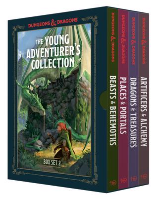 The Young Adventurer's Collection Box Set 2 (Dungeons & Dragons 4-Book Boxed Set): Beasts & Behemoths, Dragons & Treasures, Places & Portals, Artifice