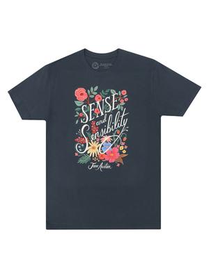 Puffin in Bloom: Sense and Sensibility Unisex T-Shirt Large