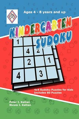 Kindergarten Sudoku: 4x4 Sudoku Puzzles for Kids